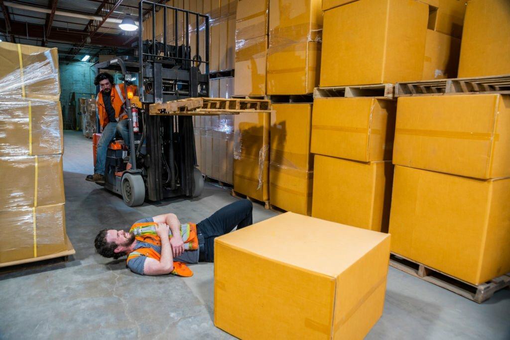 Forklift Accidents during Office Moves