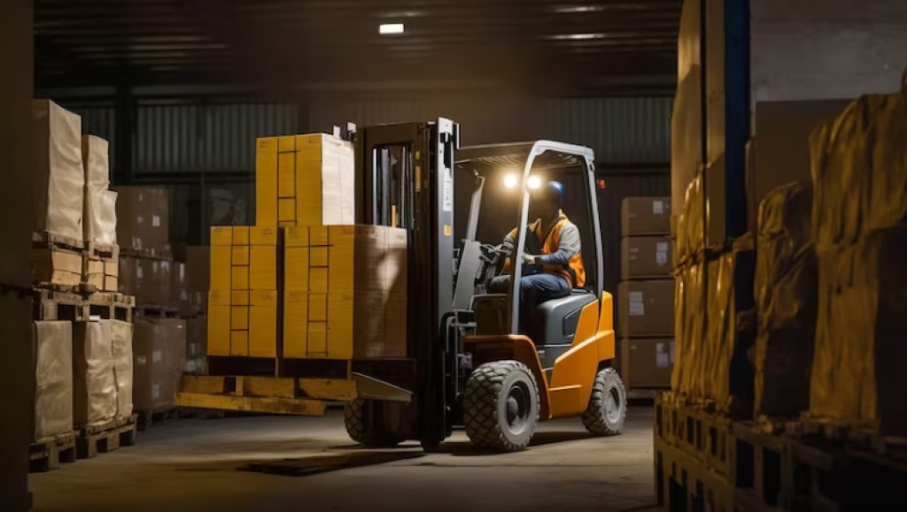 forklift heavy lifts